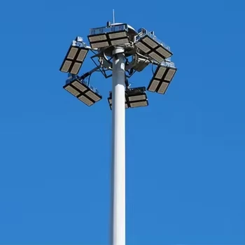 High Mast Light Pole High-Elevation Lighting Columns high quality